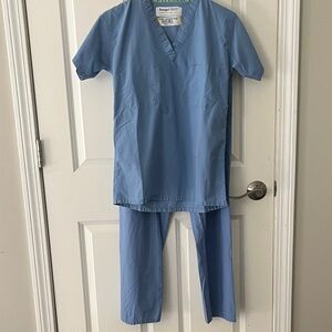 Blue Scrub Set